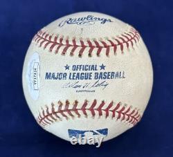 Président Donald Trump a signé un ballon de baseball ML officiel avec son nom complet JSA Vance