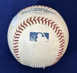 Président Donald Trump a signé un ballon de baseball ML officiel avec son nom complet JSA Vance