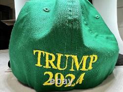 Président Donald Trump a signé un chapeau Farmers For Trump rare avec une authentification JSA Coa et une signature authentique