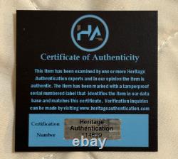 Président Donald Trump signé un billet de 100,00 $ avec un certificat d'authenticité Heritage AUTO