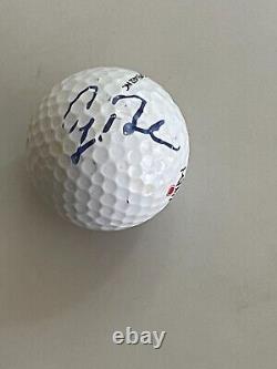 Président George W. Bush Signé Autographe Golf Ball Coa -excellent Display