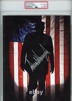 Président de PSA/DNA Donald Trump Autographié Signé Photographie 8x10 Signature Complète