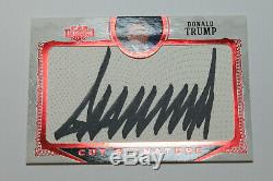 Rare Décision Red Foil 2016 Cut Signature Donald Trump Autographed # Carte Cs2