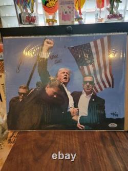 Robert O'Neill Signé Photo 11X17 de Tentative sur Trump Inscrite Never Quit 78/911