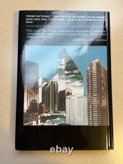 SIGNÉ par le président Donald Trump The Art Of The Deal édition signée de l’élection 2016
