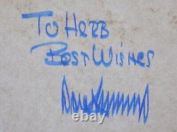 Signature complète de Donald Trump Signée Autographiée Livre L'Art de la Transaction 1987 PSA LOA