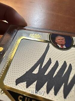 Signatures coupées GOLD VERSION RC AUTOGRAPH de Donald Trump de la décision Leaf 2016