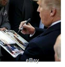 Signé Donald Trump Autographié Playboy Magazine Mars 1990, Avec Téléphone Camnera