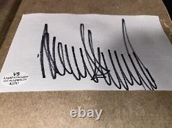 Signé L'art Pleine Signature Du Livre Le Président Donald J. Trump Autographié