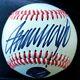 Signé Président Donald Trump Autographed Baseball Coa Maga