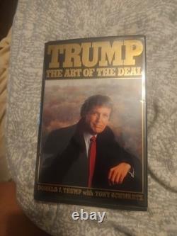 Signé The Art of the Deal Donald Trump (Édition Élection 2016) 2016 Relié État neuf