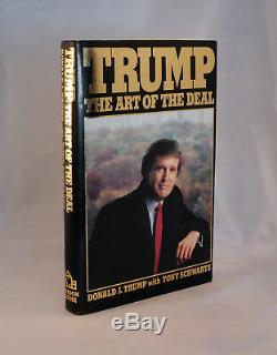 Signé True Première Édition Donald Trump Art De Thr 1er Deal 1st1987 Signé
