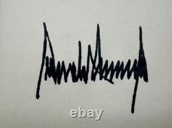 Trump 101 La voie du succès DÉDICACÉ PAR DONALD J. TRUMP