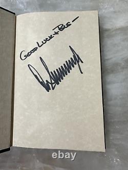 Trump L'art du retour par Donald J. Trump, signé et dédicacé, 1ère édition