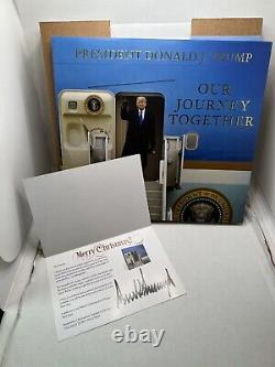 Trump Notre Voyage Ensemble/ Livre de Donald J. Trump NEUF avec une photo présidentielle signée