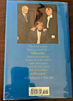 Trump Pense Comme un Milliardaire par Donald J. Trump DEDICACÉ en Personne par TRUMP