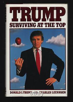 Trump Surviving At The Top (1990) Donald J. Trump, Signed’to Ed', 1ère Édition