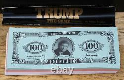 Trump The Game (1989) Donald J. Trump Signed, Milton Bradley, Art Of The Deal