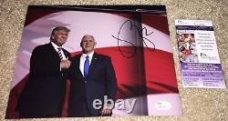 Vice-président Mike Pence Signé 8x10 Photo Vp Donald Trump Maga USA Jsa