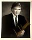 Vintage Donald Trump Signé 8x10 Gold Autographié 1980 Portrait Photo