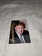 Vintage Donald Trump Signé Petite Photo De 2x3 Pouce Autographiée Photo